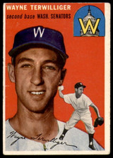 1954 Topps #73 Wayne Terwilliger Excellent 