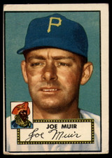 1952 Topps #154 Joe Muir VG Very Good RC Rookie