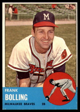 1963 Topps #570 Frank Bolling NM Near Mint  ID: 113523