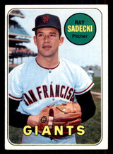 1969 Topps #125 Ray Sadecki Excellent+ ID: 290333 1969 Topps #125 Ray Sadecki Excellent+ ID: 290333