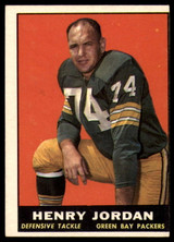 1961 Topps #45 Henry Jordan VG Very Good RC Rookie 1961 Topps #45 Henry Jordan VG Very Good RC Rookie