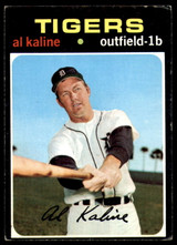 1971 Topps #180 Al Kaline UER Excellent+ ID: 193033 1971 Topps #180 Al Kaline UER Excellent+ ID: 193033