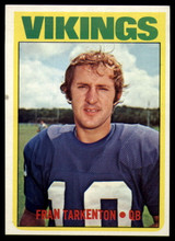 1972 Topps #225 Fran Tarkenton NM-Mint 1972 Topps #225 Fran Tarkenton NM-Mint