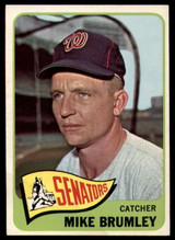 1965 Topps #523 Mike Brumley NM Near Mint SP 1965 Topps #523 Mike Brumley NM Near Mint SP