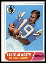 1968 Topps #193 Lance Alworth Excellent+  ID: 143216