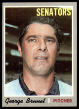 1970 Topps #328 George Brunet Ex-Mint ID: 265774 1970 Topps #328 George Brunet Ex-Mint ID: 265774