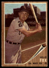1962 Topps #73 Nellie Fox Excellent+ ID: 169088 1962 Topps #73 Nellie Fox Excellent+ ID: 169088