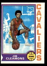 1974-75 Topps # 42 Jim Cleamons Near Mint 1974-75 Topps # 42 Jim Cleamons Near Mint