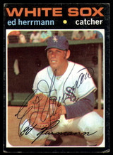 1971 Topps #169 Ed Herrmann Signed Auto Autograph 