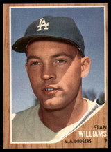 1962 Topps #515 Stan Williams Ex-Mint ID: 180309 1962 Topps #515 Stan Williams Ex-Mint ID: 180309