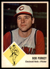 1963 Fleer #35 Bob Purkey EX/NM 