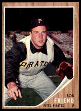 1962 Topps #520 Bob Friend Ex-Mint  ID: 195255