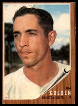 1962 Topps #568 Jim Golden EX++ Excellent++ 