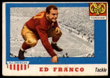 1955 Topps All American #58 Ed Franco EX++ Excellent++ ID: 116777 1955 Topps All American #58 Ed Franco EX++ Excellent++ ID: 116777