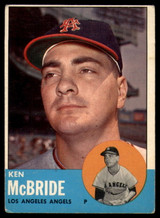 1963 Topps #510 Ken McBride VG-EX  ID: 160555