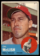 1963 Topps #512 Cal McLish VG-EX 
