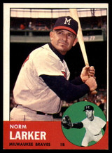 1963 Topps #536 Norm Larker EX/NM 