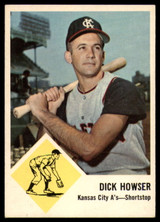 1963 Fleer #15 Dick Howser EX++ Excellent++ ID: 114769 1963 Fleer #15 Dick Howser EX++ Excellent++ ID: 114769