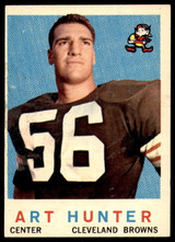 1959 Topps #92 Art Hunter Excellent ID: 266074 1959 Topps #92 Art Hunter Excellent ID: 266074