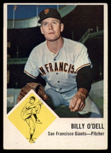 1963 Fleer #66 Billy O'Dell EX++ Excellent++ 