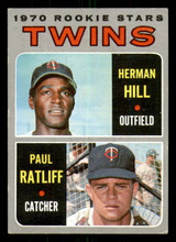 1970 Topps #267 Herman Hill/Paul Ratliff Ex-Mint RC Rookie ID: 289124 1970 Topps #267 Herman Hill/Paul Ratliff Ex-Mint RC Rookie ID: 289124