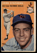 1954 Topps #54 Vern Stephens Very Good ID: 137413 1954 Topps #54 Vern Stephens Very Good ID: 137413