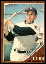 1962 Topps #228 Dale Long UER Near Mint ID: 194029 1962 Topps #228 Dale Long UER Near Mint ID: 194029