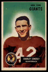 1955 Bowman #16 Charley Conerly VG/EX Very Good/Excellent 