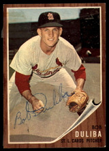 1962 Topps #149 Bob Duliba Signed Auto Autograph 1962 Topps #149 Bob Duliba Signed Auto Autograph