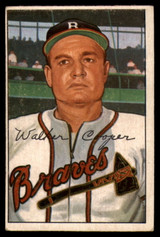 1952 Bowman #208 Walker Cooper Excellent+ ID: 159523 1952 Bowman #208 Walker Cooper Excellent+ ID: 159523