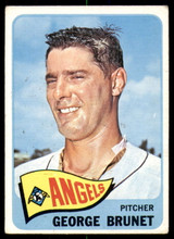 1965 Topps #242 George Brunet Very Good ID: 256893 1965 Topps #242 George Brunet Very Good ID: 256893