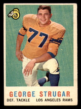 1959 Topps #121 George Strugar Excellent RC Rookie  ID: 268671