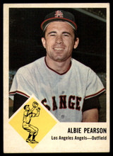 1963 Fleer #19 Albie Pearson EX++ Excellent++  ID: 114786