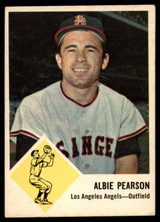 1963 Fleer #19 Albie Pearson EX++ Excellent++ ID: 114789 1963 Fleer #19 Albie Pearson EX++ Excellent++ ID: 114789