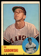 1963 Topps #527 Ed Sadowski Excellent+  ID: 160643