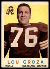1959 Topps #60 Lou Groza Excellent+  ID: 199822