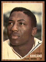 1962 Topps #447 Willie Kirkland Ex-Mint  ID: 170129