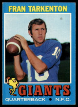1971 Topps #120 Fran Tarkenton Excellent+ ID: 151969 1971 Topps #120 Fran Tarkenton Excellent+ ID: 151969