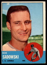 1963 Topps #568 Bob Sadowski Excellent+ High # ID: 161211