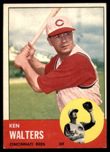 1963 Topps #534 Ken Walters Excellent+  ID: 160700