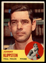 1963 Topps #571 Johnny Klippstein Excellent+ High # ID: 161234