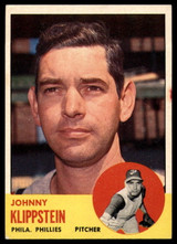 1963 Topps #571 Johnny Klippstein Excellent+ High # ID: 161238