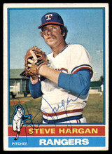 1976 Topps #463 Steve Hargan Signed Auto Autograph 1976 Topps #463 Steve Hargan Signed Auto Autograph