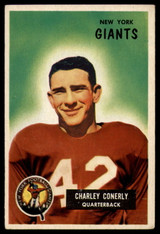 1955 Bowman #16 Charley Conerly VG Very Good ID: 104724 1955 Bowman #16 Charley Conerly VG Very Good ID: 104724