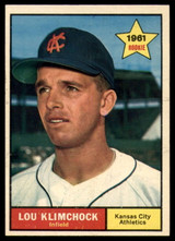 1961 Topps #462 Lou Klimchock Near Mint  ID: 156440