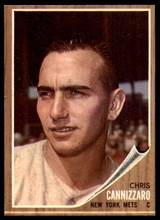 1962 Topps #26 Chris Cannizzaro Near Mint  ID: 193856