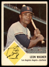 1963 Fleer #21 Leon Wagner EX Excellent 