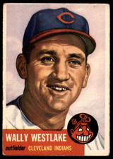1953 Topps #192 Wally Westlake Very Good  ID: 190379