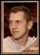1962 Topps #94 Jay Hook Near Mint ID: 194740 1962 Topps #94 Jay Hook Near Mint ID: 194740