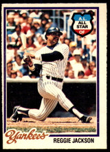 1978 O-Pee-Chee #110 Reggie Jackson Near Mint 1978 O-Pee-Chee #110 Reggie Jackson Near Mint